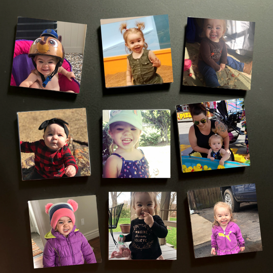 Customized Magnets - Set of Nine